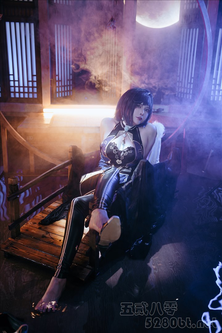 火辣性感深沟@秋和柯基 夜兰 内衣[66P-1V-2.52G]推荐预览图