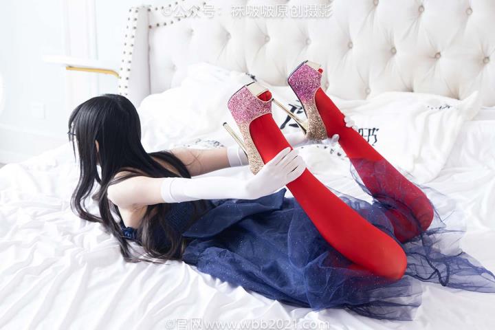 [BoBoSocks袜啵啵]VOL.583 甜甜圈-高跟凉鞋、五指淡紫丝[165P+1V／9.13GB]推荐预览图